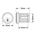 YALE 1133 Screw-In Cylinder