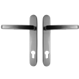 ASEC Vital Lever Short Backplate 121mm Screw Centres