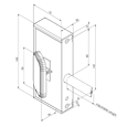 GATEMASTER Superlock Quick Exit Push Pad Digital Access