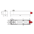 DORMAKABA BTS80 EMB Floor Spring 24V DC