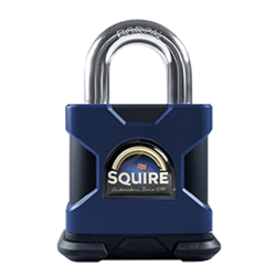 SQUIRE Stronghold Open Shackle Padlock Body Only To Take Scandinavian Oval Insert