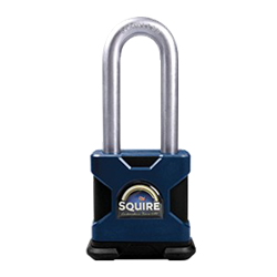 SQUIRE Stronghold Long Shackle Padlock Body Only To Take Scandinavian Oval Insert