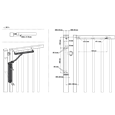 LOCINOX Verticlose 2 Hydraulic Gate Closer