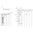 LOCINOX Verticlose 2 Hydraulic Gate Closer