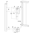 LOCINOX Mammoth Hydraulic Gate Closer Kit With Dino Hinge