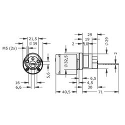 EVVA AirKey Rim Proximity Cylinder