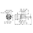 EVVA AirKey Rim Proximity Cylinder