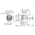 EVVA AirKey Rim Proximity Cylinder