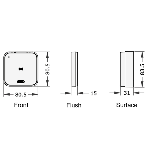 EVVA AirKey Proximity Wall Reader