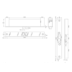 ALPRO ALP200H Cobalt Electronic Side Load Lock