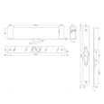 ALPRO ALP200H Cobalt Electronic Side Load Lock