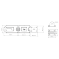 YALE Steel Hardened Steel Hasp & Weatherproof Steel Padlock