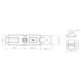 YALE Y155B High Security Hardened Steel Hasp