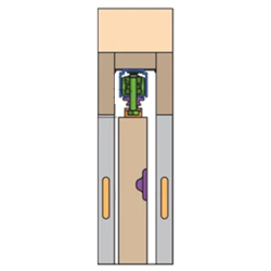 HENDERSON Pocket Door Kit For Single And Bi-Parting Doors