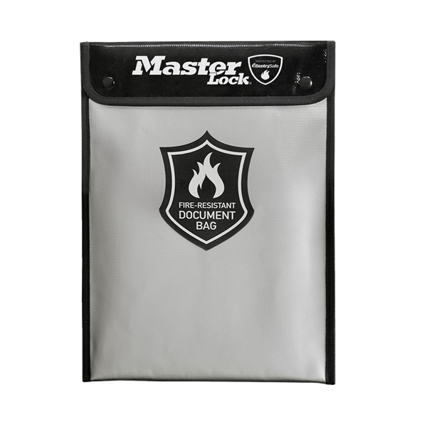 MASTER LOCK Fire Resistant Document Bag