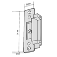 GATEMASTER Electronic Mortice Release ERHDM Monitored