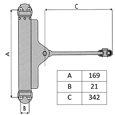 GATEMASTER SGC Spring Gate Closer With Adjustable Force