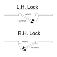 GATEMASTER Superlock Quick Exit Push Pad No Outside Access