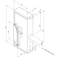 GATEMASTER Superlock Quick Exit Push Pad No Outside Access