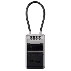 MASTER LOCK 5482EURD Portable Combination Key Box With Cable Shackle