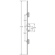 WINKHAUS Cobra Lever Operated Latch & Deadbolt Single Spindle 20mm Radius 2 Hook