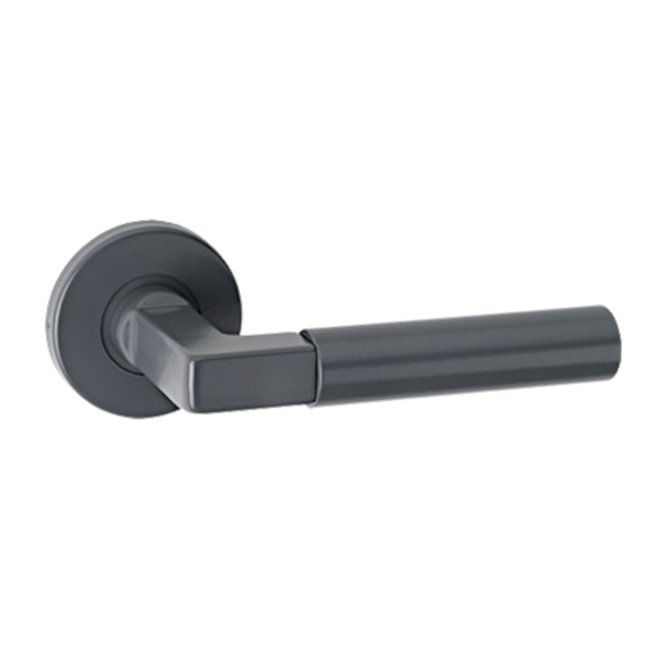 ASEC URBAN San Diego Lever on Round Rose Door Furniture