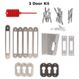 ARMAPLATE Van Hook Lock Cargo Area Kit To Suit Berlingo, Partner, Combo & ProAce City from 2019 Onwards