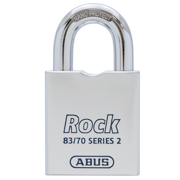 ABUS 83/70 Rock Series 2 Open Shackle Steel Padlock Body Only Without Cylinder