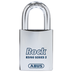 ABUS 83/60-5 Rock Series 2 Open Shackle Steel Padlock Body Only Without Cylinder