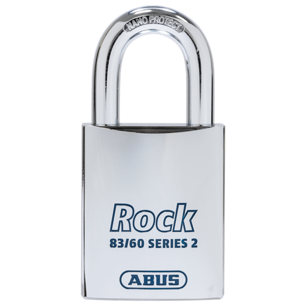 ABUS 83/60-5 Rock Series 2 Open Shackle Steel Padlock Body Only Without Cylinder