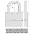 ABUS Everox One Smart Bluetooth Open Shackle Padlock