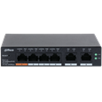 DAHUA Network Switch 6 Ports (4 x PoE) Cloud Management Via Dolynk CS4006-4ET-60