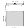 DAHUA NVR 4000 Series 16 Channel WizSense AI 256Mbps/180Mbps (AI Enabled) Incoming Bandwidth, 4K Output NVR4216-16P-EI