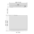 DAHUA NVR 4000 Series 8 Channel WizSense AI 256Mbps/180Mbps (AI Enabled) Incoming Bandwidth, 4K Output NVR4108HS-8P-EI