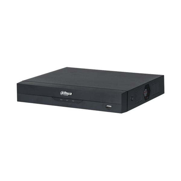 DAHUA NVR 4000 Series 4 Channel WizSense AI 4 x POE, 80Mbps Incoming Bandwidth, 4K Output NVR4104HS-P-EI