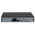 DAHUA NVR 4000 Series 4 Channel WizSense AI 4 x POE, 80Mbps Incoming Bandwidth, 4K Output NVR4104HS-P-EI