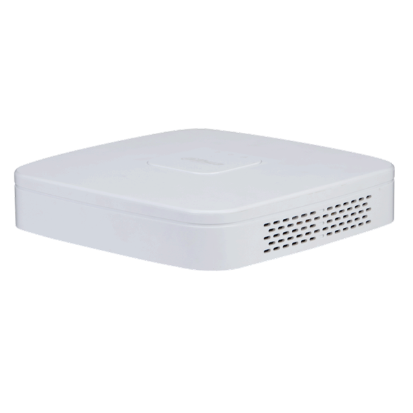 DAHUA NVR 4000 Series 4 Channel WizSense AI Smart Box 4 x POE, 80Mbps Incoming Bandwidth, 4K Output NVR4104-P-E1