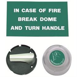 Union 8070 Escape Emergency Exit Dome & Turn