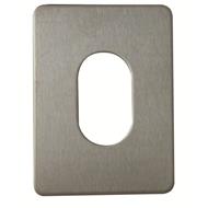 Souber Large Oval Stick On Escutcheon