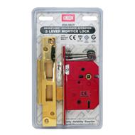 Union 2234E British Standard 5 Lever Mortice Sashlock