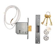 (Ex Chubb) Union 3G114E British Standard Mortice Deadlock with Microswitch