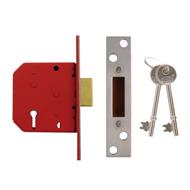 Union 2101 Non British Standard 5 Lever Mortice Deadlock