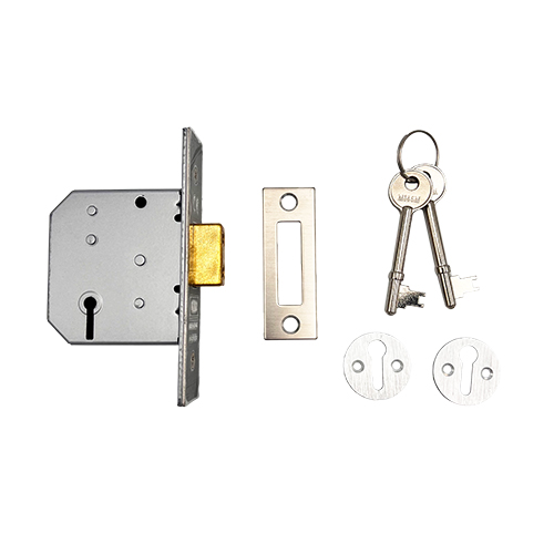 Union 2177 3 Lever Mortice Deadlock