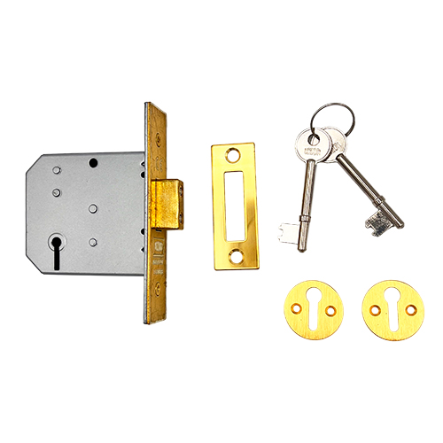 Union 2177 3 Lever Mortice Deadlock