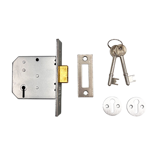 Union 2177 3 Lever Mortice Deadlock