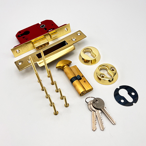 Era 234 British Standard Euro Mortice Sashlock Kit Complete With Euro Key & Turn Cylinder  