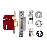 Era 234 British Standard Euro Mortice Sashlock Kit Complete With Euro Key & Turn Cylinder  