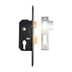 Willenhall M5 Euro 2" Mortice Sashlock FP25 Extended