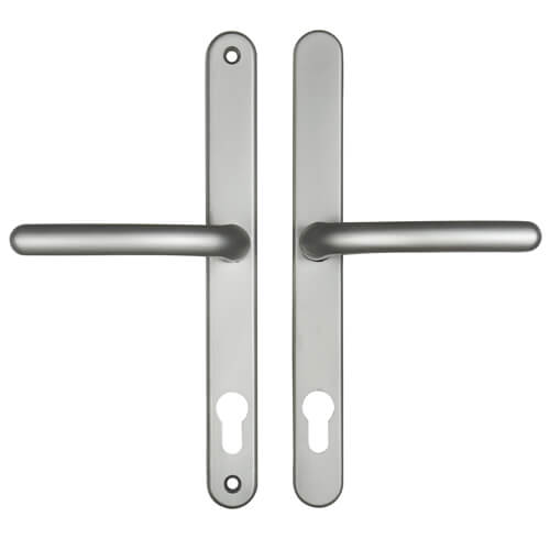 Fab & Fix Blenheim Lever Lever UPVC Multipoint Door Handles -  92mm PZ Sprung 240mm Screw Centres