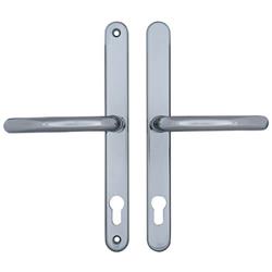 Fab & Fix Blenheim Lever Lever UPVC Multipoint Door Handles -  92mm PZ Sprung 240mm Screw Centres